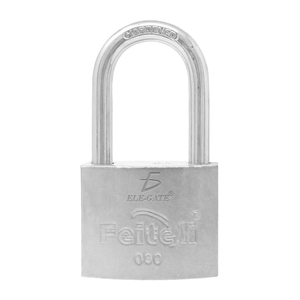 Lucchetto in Ferro a Gancio Corto 50 mm con Cilindro in Ottone - Product Image 3