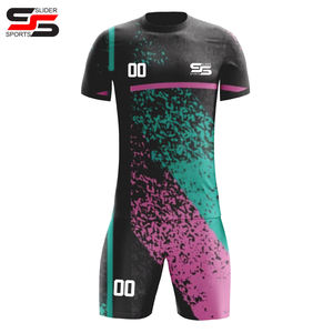 Kits de vêtements de football en gros d'usine 2025 maillot de football de club de haute qualité numéro personnalisé nom et logo uniformes de football - Product Image 3