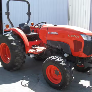 รถแทรกเตอร์ L4701ใช้ Kubota 4x4 4WD รถแทรกเตอร์ล้อทางการเกษตร - Product Image 4
