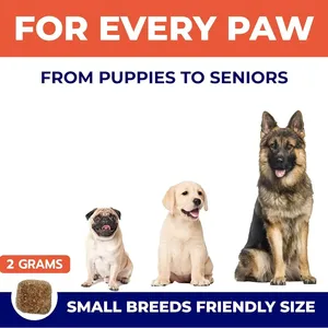 OEM/ODM Golosinas Blandas de Aceite de Salmón Omega-3 para Perros y Gatos, Fórmula para Aliviar la Picazón, Salud de la Piel y el Pelaje, Apoyo Inmunológico - Product Image 4