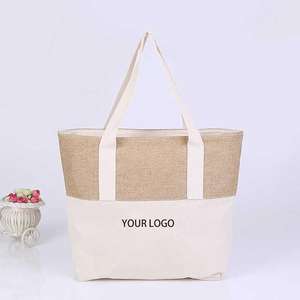 EarthBliss Custom <b>Jute</b> Tote <b>Bag</b> Eco Friendly Womens Shoulder <b>Shopping</b> Tote Reusable Promotional <b>Bag</b> - Product Image 2