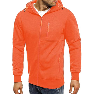 Sudadera con Capucha Personalizada Unisex Vintage Casual con Cierre, 100% Poliéster/Algodón Felpa, Bordada, Ecológica, Transpirable y de Alta Calidad - Product Image 2