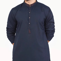 Salwar Kameez pour hommes sur mesure de qualité supérieure, matériau personnalisé, décontracté, très demandé, faible MOQ, en stock au Pakistan
