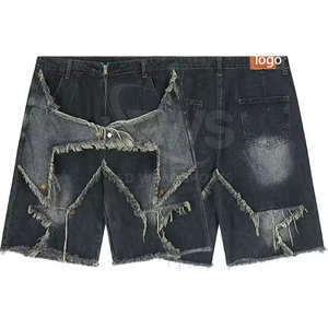 High Waist Ripped <b>Jeans</b> Shorts Casual Summer Distressed <b>Jean</b> Shorts Made In Pakistan For Sale - Product Image 3