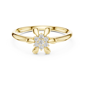 Gemfinty jewels 10K Geometric Style Open Ring Women Fashion Accessory - Product Image 5