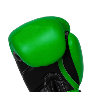 Guantes de Boxeo de Cuero Vacuno de 8 oz de Alta Calidad Personalizados 2025 con Diseño Ligero que Absorbe la Humedad para Entrenamiento en Gimnasio y Golpes - Product Image 5