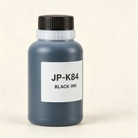 Encre noire compatible Hitachi JP-K84 pour imprimante à jet d'encre continu CIJ, impression industrielle