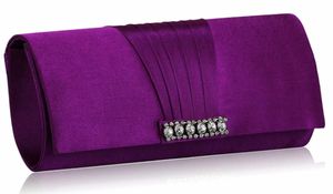 <b>Ladies</b> Shiny Evening <b>Bag</b> - Product Image 3