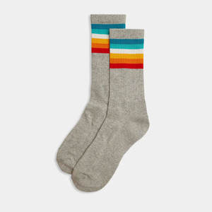 2026 Custom Embroidery Printed Logo Crew Custom Length <b>Men</b> <b>Socks</b> Sweat-Absorbent <b>Men's</b> <b>Socks</b> Breathable Knitted <b>Socks</b> - Product Image 1