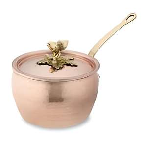 Casserole en cuivre de haute qualité avec couvercle, poignées rivetées durables, excellent contrôle de la chaleur pour la cuisine quotidienne et l'utilisation des chefs - Product Image 1