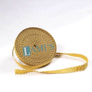 Tresse Mylar métallique or en tailles de 7mm à 50mm, tresse de rang en ligne, garnitures de luxe de haute qualité, vente en gros - Product Image 3