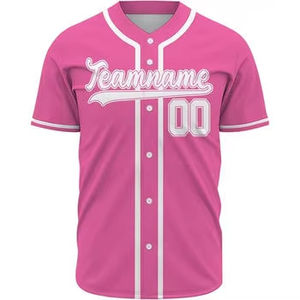 Nueva Camiseta de Béisbol con Diseño Personalizado, Cuello en V, Cosida, Personalizada, de Malla Transpirable, de Secado Rápido, Uniforme Deportivo de Alta Calidad - Product Image 5