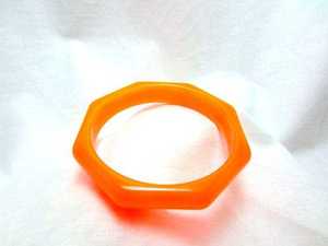 Bold Beautiful Handcrafted Carved Resin Bangle <b>Set</b> in Pantone Color Combinations <b>Angel</b> Style Women's Daily Wear - Product Image 6