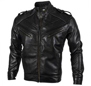 Chaqueta de cuero para hombre, material impermeable antiarrugas, superventas, chaqueta de diseños de tendencia superior para hombre con calidad superior - Product Image 6