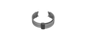 Bracelet de montre sport unisexe GL001 gris foncé Galaxy, en silicone souple, léger, respirant, confortable, réglable et résistant à l'eau, 20-22 mm - Product Image 4