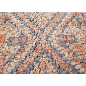 พรมขนสัตว์ถักมือขนาดใหญ่ Nuray สีแดงส้ม ลายเรขาคณิตนามธรรม รูปทรงสี่เหลี่ยมผืนผ้า สำหรับบ้าน-ทางเข้าบ้าน โถงทางเดิน ขนาด 9x12 ฟุต - Product Image 3