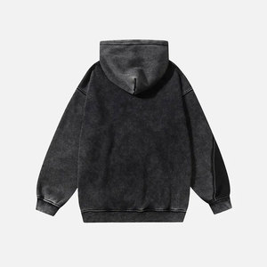 2024 Best-seller Tenue à capuche thermique pour hommes en détresse du Pakistan avec nouveau cordon de serrage à la mode pour l'hiver - Product Image 2