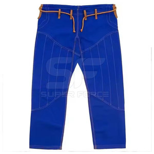 Uniforme BJJ duradero con estilo Kimono Jiu Jitsu para adultos y niños Uniforme BJJ de artes marciales de alta calidad - Product Image 4