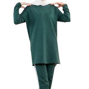 Ensemble de vêtements musulmans pour femmes, 2 pièces, manches longues, couvrant tout le corps, vente en gros 2026 - Product Image 4