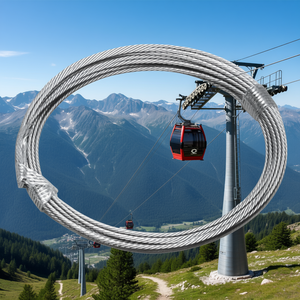 Cable de Acero Inoxidable 7x7, 3.0 mm, 30 m de Longitud, Resistencia al Rotura Mínima 5.06 KN, para Equipos de Teleféricos - Product Image 3