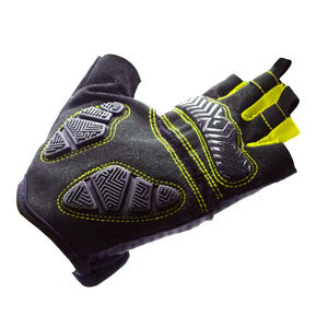 Vente en gros de gants de cyclisme demi-doigts personnalisés antidérapants gants de protection des mains de sécurité en cuir pour le sport et la salle de sport - Product Image 4