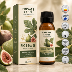 Essenza di Fragranza Idrosolubile ai Foglie di Fico 50ml OEM Etichetta Privata |   Umidificatore e Diffusore di Aromi |   Spagna UE - Product Image 1