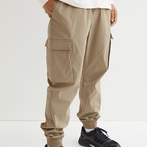 Pantalones cargo 100% poliéster, nuevos pantalones deportivos ajustados para hombre, joggers para hombre - Product Image 3