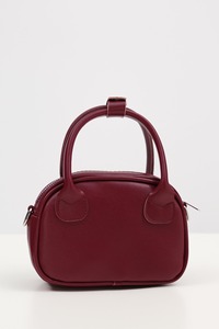 High-Capacity Designer Women's Luxury <b>Bowling</b> Bag with Zipper Closure Suede Material Waterproof Shoulder Strap up to 1L Capacity - Product Image 3