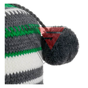 Bonnet multicolore de haute qualité, tricoté à la mode, unisexe 100% laine, vente en gros de bonnet tricoté chaud pour l'hiver, personnalisé à l'intérieur de la polaire - Product Image 3