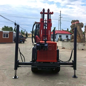 อุปกรณ์ขุดเจาะบ่อน้ำไฮดรอลิกใหม่มอเตอร์ขับเคลื่อนด้วยเกียร์ดีเซล Max.160m ความลึกของเครื่องยนต์ใช้งานง่ายฟาร์มเคลื่อนที่ได้2025 - Product Image 3