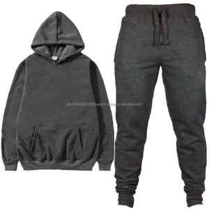 Ensemble de survêtement d'hiver unisexe pour hommes et femmes, 2 pièces, sweat-shirt à capuche et pantalon de survêtement, sweat-shirt et jogging pour hommes - Product Image 5