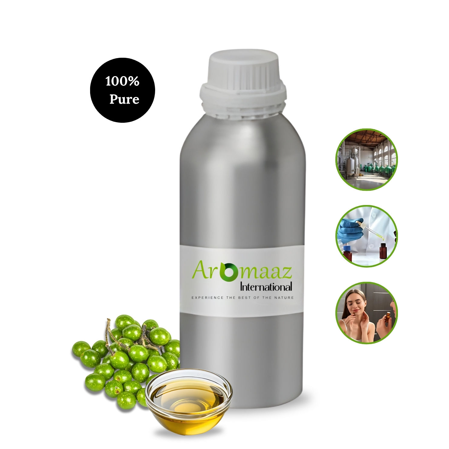 yellow liquid & Lemony citral odour