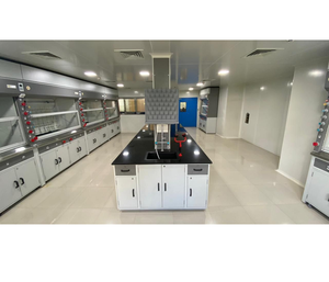 ม้านั่งทำงานบนเกาะในห้องแล็บเหล็กทั้งหมดสำหรับห้องปฏิบัติการของโรงเรียนเฟอร์นิเจอร์ทำจากเหล็กอ่อน crca/แผ่นกัลวานิส1.2mm1หนา00 - Product Image 3