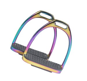Nueva llegada de acero inoxidable, estribos para montar a caballo, proveedor al por mayor, agarre de seguridad ligero, equipo de sillín cómodo - Product Image 6
