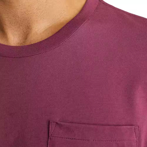 100% algodón patrón High Street suelta manga corta hombres camiseta Venta caliente camiseta suelta para hombres - Product Image 6