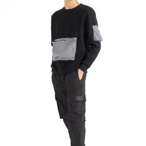 Vente chaude hommes 100% coton sweats Slim Fit pull à capuche pour l'hiver tenue décontracté confortable et uni teint - Product Image 2