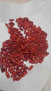 Coral rojo italiano, piedra preciosa natural, piedra preciosa suelta, coral rojo para la fabricación de joyas. - Product Image 3