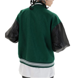 Nouvelle veste Letterman brodée à la mode 100% Polyester durable séchage rapide Baseball Varsity veste Casualwear Varsity Jacket - Product Image 3