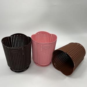 Panier de rangement rond en plastique pour la cuisine et le bureau fabricant direct de haute qualité PP au Vietnam OEM/ODM - Product Image 4