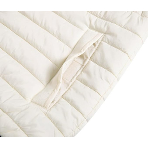 เสื้อกั๊กขนเป็ดแขนกุดสำหรับผู้ชายและผู้หญิงผ้าแคนวาสแบบลำลองระบายอากาศได้ดีสไตล์บับเบิลสำหรับฤดูหนาว - Product Image 4