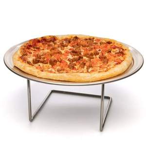 ถาดไม้ใส่พิซซ่าสีน้ำตาลเข้มพร้อมด้ามจับสำหรับเสิร์ฟในร้านกาแฟเบเกอรี่ร้านอาหาร - Product Image 3