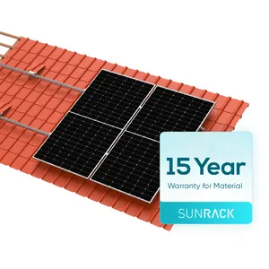 Sunrack 합성 지붕 타일 태양열 장착 지붕 브래킷 점토 타일 지붕 구조