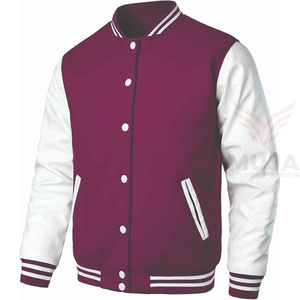Veste universitaire d'équipe |   Options de couleur et de matériau personnalisées |   Vêtements de sport en gros à faible MOQ - Product Image 4