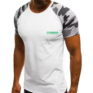 T-shirt unisexe de haute qualité pour l'été, col rond large, manches courtes, surdimensionné, pour homme, 220 g/m², polyester/coton, écologique - Product Image 2