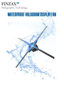 Ultra High Density LED Rotating <b>3d</b> Waterproof <b>Hologram</b> Display <b>Fan</b> 80cm for Worldwide Export from India - Product Image 3