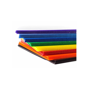 Tùy chỉnh có thể tái chế Trọng lượng nhẹ màu xanh lá cây <span class=keywords><strong>PP</strong></span> rãnh tấm nhựa 4mm cho bảo vệ cây và bảo vệ sàn - Product Image 3