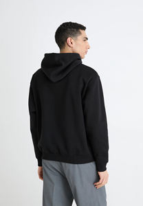 Vente en gros de sweatshirts à capuche d'hiver numériques brodés en 3D personnalisés pour hommes et femmes 100% coton pull polaire surdimensionné Huzaifa - Product Image 3
