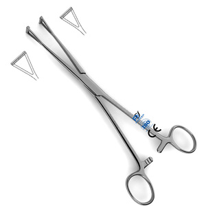 Pinzas de agarre Collin de acero inoxidable alemán de alta calidad con logotipo personalizado, las más vendidas, fuente de alimentación manual PAKDEN - Product Image 1