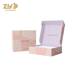 Boîtes d'Expédition Ondulées Recyclables pour Vêtements et Petites Entreprises, Emballage d'Impression pour Courrier avec Logo Personnalisé, Boîtes Cadeaux - Product Image 2