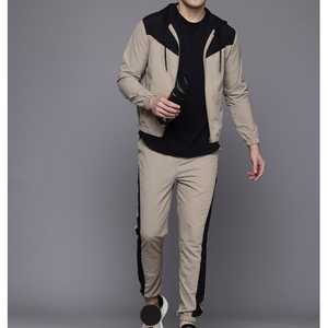 Conjunto Deportivo para Hombre de Algodón/Poliéster 2025, Logotipo Personalizado Serigrafiado, Ropa Casual Urbana, Cómodo, Secado Rápido, Otoño, 2 Piezas - Product Image 5